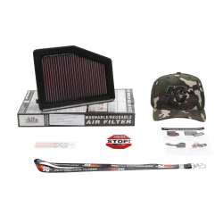 FILTRO ESPORTIVO K&N PARA HONDA HONDA CIVIC 1.8/2.0 2012+        33-2468 Cd.:03206.