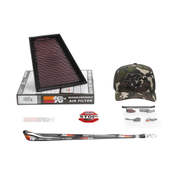 FILTRO ESPORTIVO K&N VW POLO/FOX 2008 GOL/SAVEIRO 2010 #33-2830 Cd.:02826