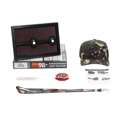 FILTRO ESPORTIVO K&N PARA VW GOLF MK7 1.4 TSI / GOLF VARIANT / JETTA 1.4 2013 / POLO 1.4 GTS 2020+ + 33-3004 Cd.:03313