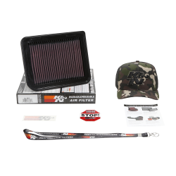 FILTRO ESPORTIVO K&N MITSUBISHI  / OUTLANDER / LANCER 2013+ 33-3015 Cd.:03358